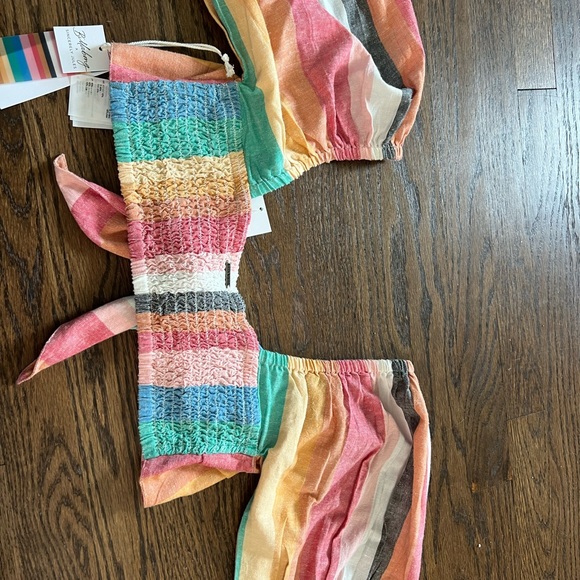 Billabong x sincerely jules crop top medium - Picture 5 of 5